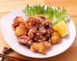 タコの唐揚げ（居酒屋えるふ）