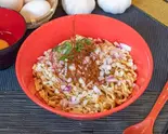 カレーパンチ Curry Punch（麺喰い メン太ジスタ まぜそば menkui mentajisuta mazesoba）