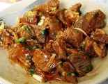 羊肉のスパイス和え マトンチョイラ Mutton Choila（ネパール・エスニック料理The Royal）