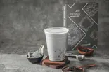 黒ゴマミルク(プリン入り)布丁黑芝麻牛奶（茶々真珠ミルクティー）