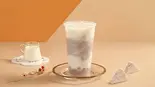 タロ芋ミルクラテ芋头牛奶（茶々真珠ミルクティー）