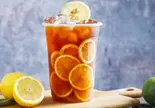 紅茶レモンティー柠檬红茶（茶々真珠ミルクティー）
