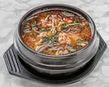 ユッケジャン ライス付き(韓国料理 チキン&サムギョプサル COCOYA 池袋店)
