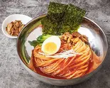汁なし韓国チョル麺(赤)ガーリック（薬院松葉）