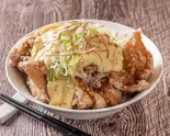 メガ盛りチキン南蛮丼（【めちゃくちゃ旨い‼】メガ盛りからあげ丼 まんぞく屋 千種店）