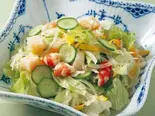 シーフードサラダ Seafood Salad(インド料理プルニマ三ッ沢本店)