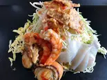 海鮮玉そば(広島お好み焼き かじ多)