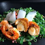 海鮮ねぎ焼き(広島お好み焼き かじ多)