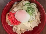 もつ煮込み！ぶっかけ丼（串焼き一献板橋店）