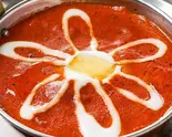 バターチキンカレー[BUTTER CHICKEN CURRY TOP ]（本場のインド料理JUNTARA上板橋店）