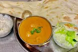 チキンカレーセット新料理当店人気No【2】【CHICKEN CURRY(A) BOX SET】（本場のインド料理JUNTARA上板橋店）