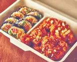ペダルキンパ＆チキン弁当（カントンの思い出ペダルチキン西国分寺）