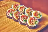 プルコギチーズキンパ（カントンの思い出ペダルチキン西国分寺）