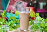 アイスカフェオレIce Cafe au lait（【濃厚グリークヨーグルト＆アサイーボウル】空桜(そら)の家 [Greek Yogurt ＆ Acai bowl] Sora's House）