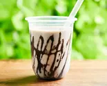 黒ごまバナナジュース Black sesame banana juice（【アサイーボウル＆スムージーボウル】シリアルモンスター）