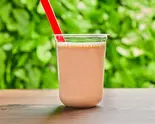 New ！！ ほうじ茶の濃厚バナナジュース Hojicha rich banana juice（【アサイーボウル＆スムージーボウル】シリアルモンスター）