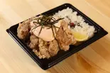 明太子マヨ唐揚げ弁当（デカ盛り弁当はるき【唐揚げ弁当屋】名楽町店）