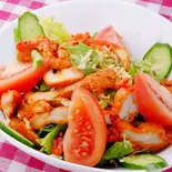 スパイシーチキンサラダ Chicken Salad（【人気急上昇中】インドネパール料理マイティガル MAITIGHAR）