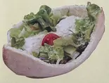 フムスサンド（バサンタ カバブ＆カレー）