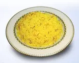 28.サフランライス Saffron rice（ムガルパレス 4号店）