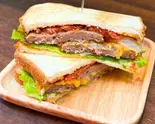 チリガーリックバターホットサンド（ホットサンドカフェ代官山）