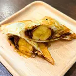 【ハーフサイズ】メープルチョコバナナホットサンド（ホットサンドカフェ代官山）