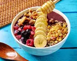 王道人気！ハニーアサイーボウル（【アサイーボウル】ALOHA SPOON～Acai bowl cafe～ 曙店）