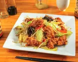 鶏肉と野菜のピリ辛丼 Spicy Chicken & Vegetable Fried Rice(Heaven's kitchen 玲音)