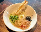 温 ちく天ぶっかけうどん（釜あげうどん 楽）
