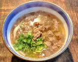 肉うどん（釜あげうどん 楽）