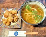 とり天うどん（釜あげうどん 楽）