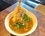 えび天カレーうどん（釜あげうどん 楽）