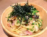 ベーコンときのこ・野沢菜の醬油バター（リフランド）