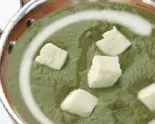 ほうれん草パニールカレー セット【Sag Paneer Curry Set】（グラス 佃店）