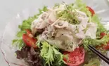島豚しゃぶしゃぶサラダ（海と土 灯）