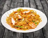 ネパール風チキン焼きそば/ Nepalese Chicken Chow Mein(ポカラ伯爵 - リトルインディア)