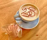 ホットカフェラテ Hot Latte(the25Nail&Cafe)