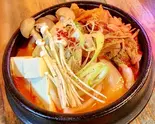 ⭐︎⭐︎⭐︎旨味キムチチゲ(ご飯付き)Kimchi Chigae(comes with Rice)（カントンの思い出大須店 kannton no omoide osu）