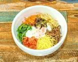 自家製ナムルのビビンパ(温泉卵付き) Homemade Namul Bibimbap (Comes with Soft-Boiled Egg)（カントンの思い出大須店 kannton no omoide osu）