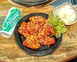 カントンオリジナルヤンニョムチキン(七星サイダー・大根ピクルス付き)（カントンの思い出大須店 kannton no omoide osu）