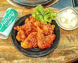 激辛ホットヤンニョムチキン(七星サイダー・大根ピクルス付き)（カントンの思い出大須店 kannton no omoide osu）