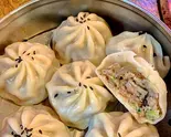 モチモチ韓国餃子(肉マンドゥ)6P（カントンの思い出大須店 kannton no omoide osu）