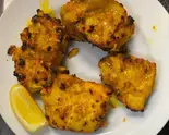 【13】ガーリックチキンティッカ/Garlic Chicken 4P Tikka（ナマステキッチン溝口店）