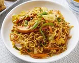 【114】野菜チョウメン/Vegetable Chowmin（ナマステキッチン溝口店）