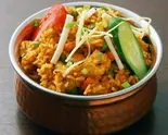 【90】野菜ビリヤーニ/Vegetable Biryani（ナマステキッチン溝口店）