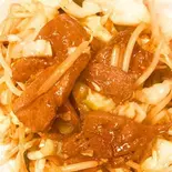 野菜とレバー炒め（味中味）
