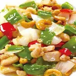 鶏肉とカシューナッツの炒め（味中味）