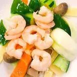 芝海老の塩味炒め（味中味）