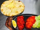 ハッピーセットchickin tikka 2P + cheese nan(チャンドニー)