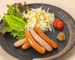 ポークソーセージ盛合せ(5本入り)（神戸みなと温泉 水蓮）
